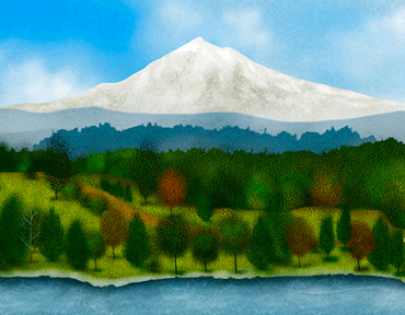 Oregon Illustration