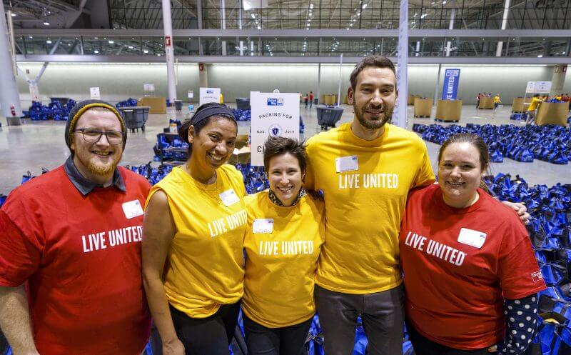United Way of Massachusetts Bay and Merrimack Valley Thanksgiving Project