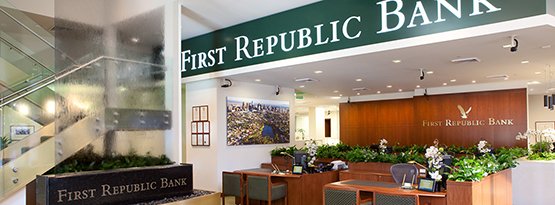 Century City, First Republic Bank, Interior